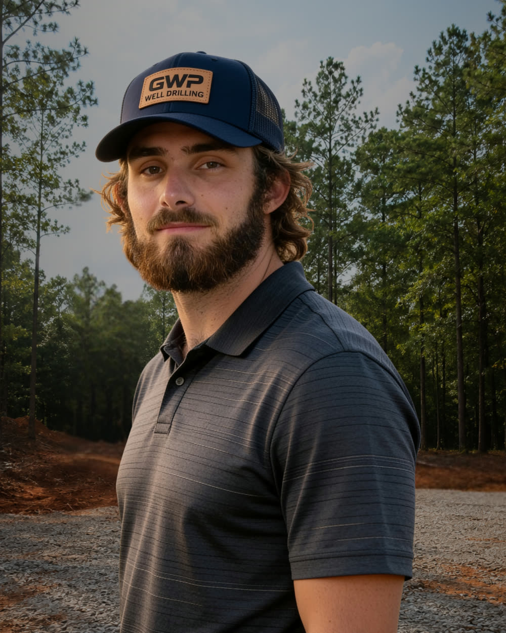 Christopher Ray, licensed Groundwater Pros well driller