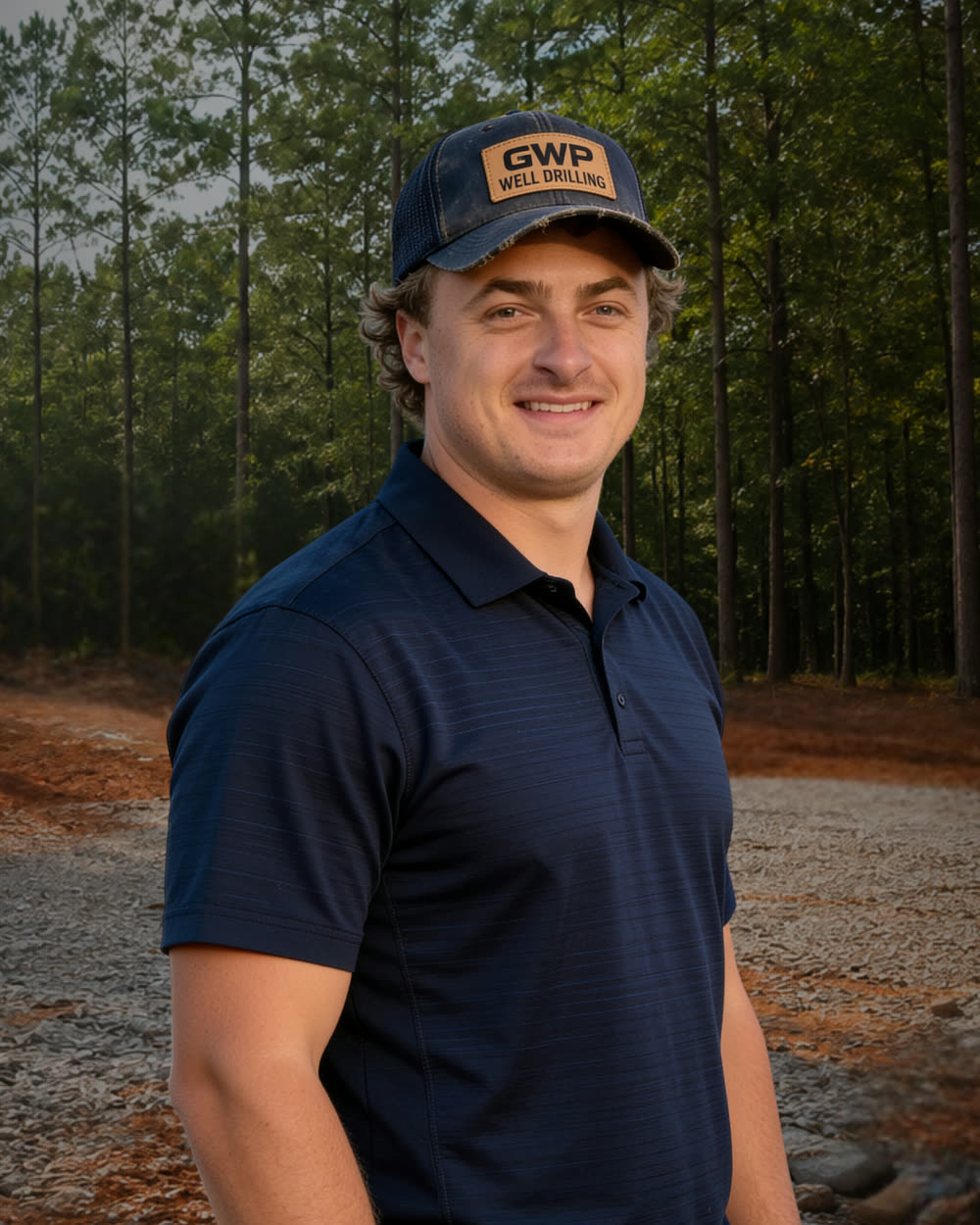 Tristan Johnson, licensed Groundwater Pros well driller