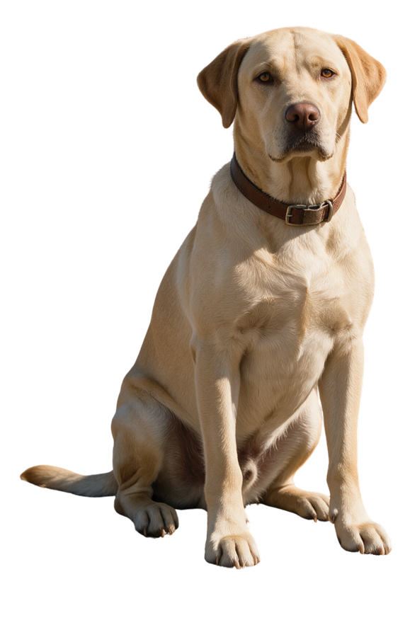 Odie, the Groundwater Pros crew dog